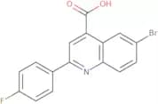 6-Bromo-2-(4-fluorophenyl)quinoline-4-carboxylic acid