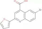 6-Bromo-2-(2-furyl)quinoline-4-carboxylic acid
