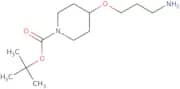 tert-Butyl 4-(3-aminopropoxy)piperidine-1-carboxylate