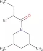 1-(2-Bromobutanoyl)-3,5-dimethylpiperidine