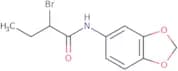 N-1,3-Benzodioxol-5-yl-2-bromobutanamide