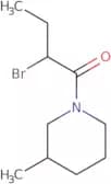 1-(2-Bromobutanoyl)-3-methylpiperidine