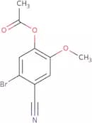 5-Bromo-4-cyano-2-methoxyphenyl acetate