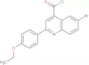 6-Bromo-2-(4-ethoxyphenyl)quinoline-4-carbonyl chloride
