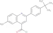 2-(4-tert-Butylphenyl)-6-methylquinoline-4-carbonyl chloride