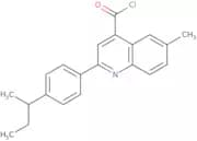 2-(4-sec-Butylphenyl)-6-methylquinoline-4-carbonyl chloride