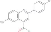 2-(4-Bromophenyl)-6-methylquinoline-4-carbonyl chloride