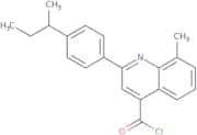 2-(4-sec-Butylphenyl)-8-methylquinoline-4-carbonyl chloride