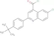 2-(4-tert-Butylphenyl)-6-chloroquinoline-4-carbonyl chloride