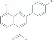 2-(4-Bromophenyl)-8-chloroquinoline-4-carbonyl chloride