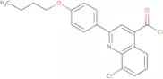 2-(4-Butoxyphenyl)-8-chloroquinoline-4-carbonyl chloride