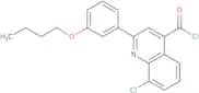 2-(3-Butoxyphenyl)-8-chloroquinoline-4-carbonyl chloride