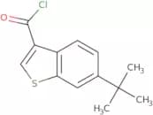 6-tert-Butyl-1-benzothiophene-3-carbonyl chloride