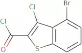 4-Bromo-3-chloro-1-benzothiophene-2-carbonyl chloride