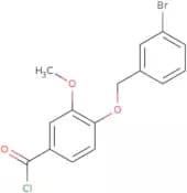 4-[(3-Bromobenzyl)oxy]-3-methoxybenzoyl chloride