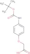 {4-[(tert-Butoxycarbonyl)amino]phenoxy}acetic acid