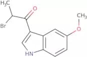 2-Bromo-1-(5-methoxy-1H-indol-3-yl)propan-1-one