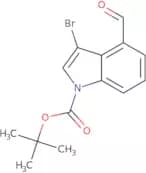 tert-Butyl 3-bromo-4-formyl-1H-indole-1-carboxylate