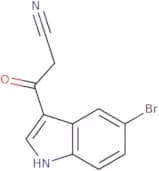 3-(5-Bromo-1H-indol-3-yl)-3-oxopropanenitrile