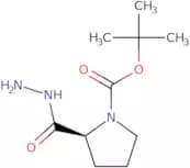 tert-Butyl (2S)-2-(hydrazinocarbonyl)pyrrolidine-1-carboxylate