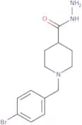 1-(4-Bromobenzyl)piperidine-4-carbohydrazide
