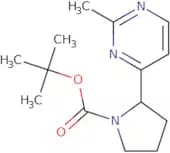 tert-Butyl 2-(2-methylpyrimidin-4-yl)pyrrolidine-1-carboxylate
