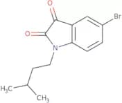 5-Bromo-1-(3-methylbutyl)-1H-indole-2,3-dione