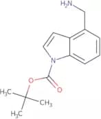 tert-Butyl 4-(aminomethyl)-1H-indole-1-carboxylate hydrochloride