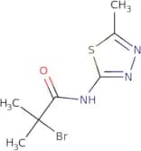 2-Bromo-2-methyl-N-(5-methyl-1,3,4-thiadiazol-2-yl)propanamide