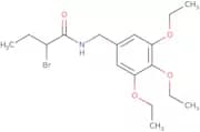 2-Bromo-N-(3,4,5-triethoxybenzyl)butanamide