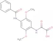 {[4-(Benzoylamino)-2,5-dimethoxyphenyl]amino}(oxo)acetic acid