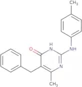 5-Benzyl-6-methyl-2-[(4-methylphenyl)amino]pyrimidin-4(3H)-one