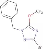 1-Benzyl-3-bromo-5-methoxy-1H-1,2,4-triazole