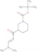 tert-Butyl 3-({[(1E)-(dimethylamino)methylene]amino}carbonyl)piperidine-1-carboxylate