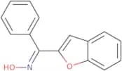 (E)-1-Benzofuran-2-yl(phenyl)methanone oxime