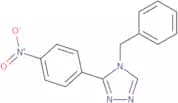 4-Benzyl-3-(4-nitrophenyl)-4H-1,2,4-triazole