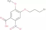 4-(3-Bromopropoxy)-5-methoxy-2-nitrobenzoic acid