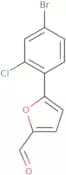 5-(4-Bromo-2-chlorophenyl)-2-furaldehyde