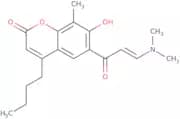 4-Butyl-6-[3-(dimethylamino)acryloyl]-7-hydroxy-8-methyl-2H-chromen-2-one
