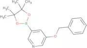 3-(Benzyloxy)-5-(4,4,5,5-tetramethyl-1,3,2-dioxaborolan-2-yl)pyridine