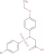 N-[(4-Bromophenyl)sulfonyl]-N-(4-ethoxyphenyl)glycine