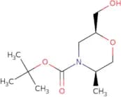 N-t-BOC-(2S)-Hydroxymethyl-(5R)-Methylmorpholine