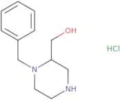 (1-Benzylpiperazin-2-yl)methanol hydrochloride