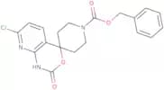 Benzyl 7'-chloro-2'-oxo-1',2'-dihydrospiro[piperidine-4,4'-pyrido[2,3-d][1,3]oxazine]-1-carboxylate