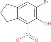 6-Bromo-4-nitro-2,3-dihydro-1H-inden-5-ol