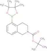 tert-Butyl 5-(4,4,5,5-tetramethyl-1,3,2-dioxaborolan-2-yl)-3,4-dihydroisoquinoline-2(1H)-carboxyla…