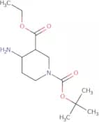 1-tert-Butyl 3-ethyl 4-aminopiperidine-1,3-dicarboxylate