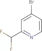 4-Bromo-2-(difluoromethyl)pyridine
