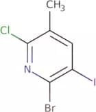 2-Bromo-6-chloro-3-iodo-5-methylpyridine
