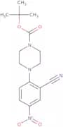 tert-Butyl 4-(2-cyano-4-nitrophenyl)piperazine-1-carboxylate
